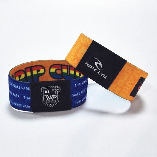 Bracelet RFID en tissu élastique tissé LF