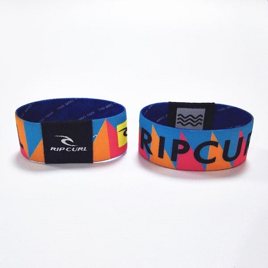Bracelet RFID en tissu élastique tissé LF