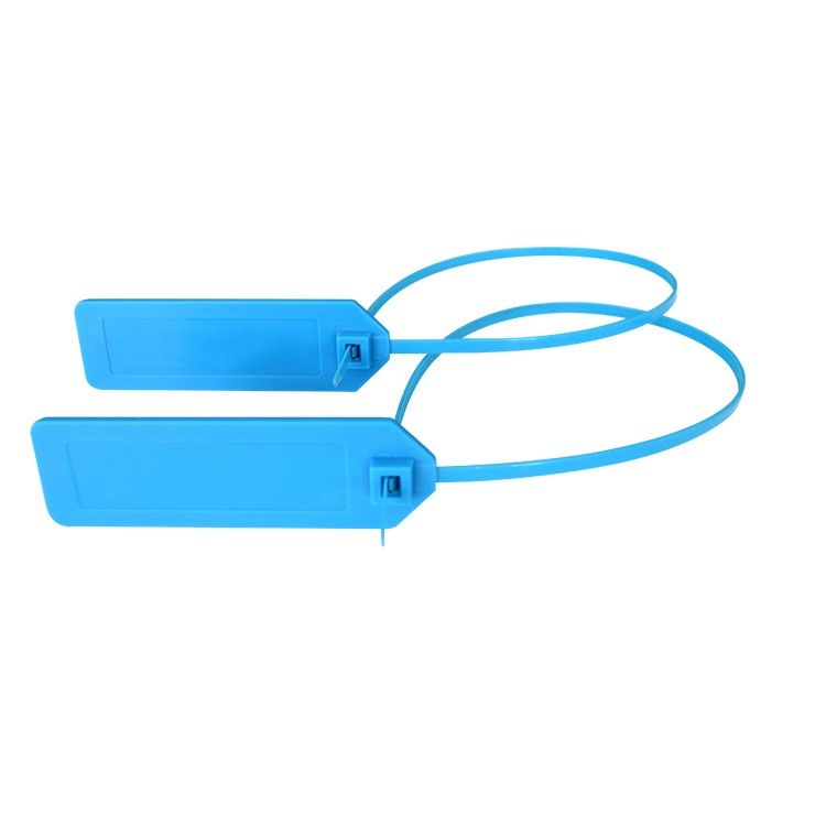 Étiquette de scellage de câble NFC RFID en nylon, acier et silicone, détachable, pour la gestion du suivi