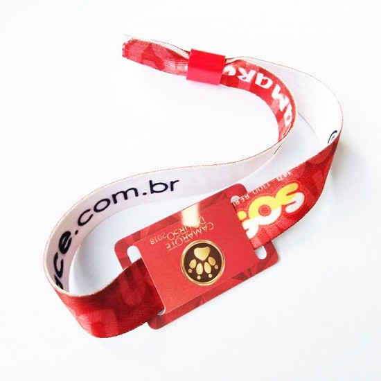 Bracelets intelligents en tissu RFID NFC
