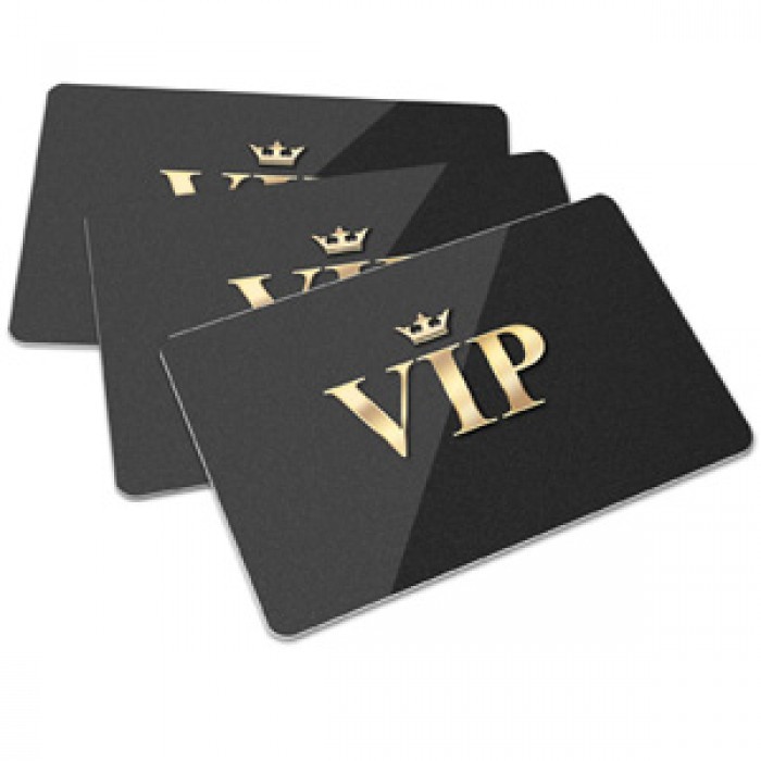 Carte VIP Diamond à impression personnalisée