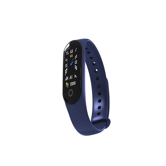 Montre de fitness avec podomètre et moniteur de fréquence cardiaque RFID