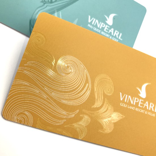 Cartes de membre en PVC Spot UV