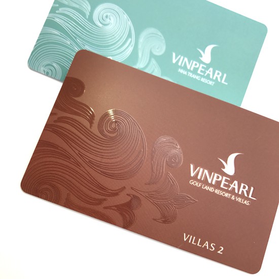 Cartes de membre en PVC Spot UV