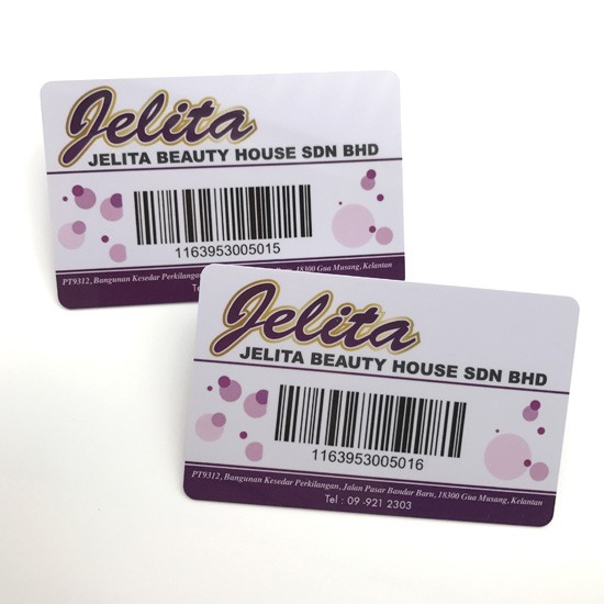 Impression de cartes de membre de supermarché personnalisées