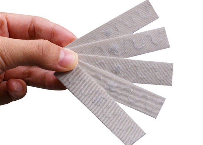 Étiquette de blanchisserie RFID pour vêtements en tissu textile tissé en lin UHF 860-960 MHz