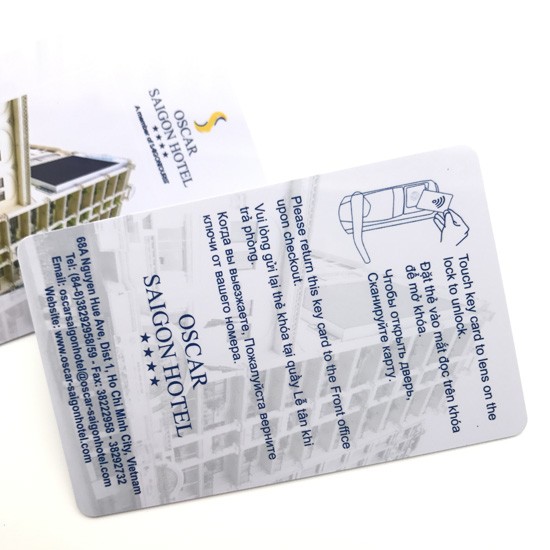 Cartes-clés d'hôtel RFID 125 kHz LF T5577