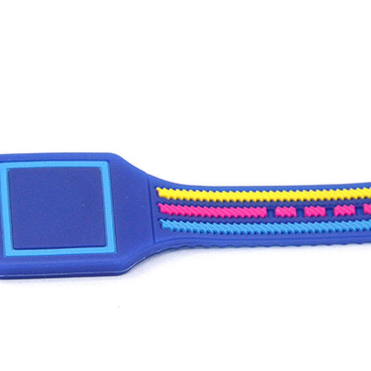 Bracelet intelligent RFID en relief, bracelet en silicone coloré