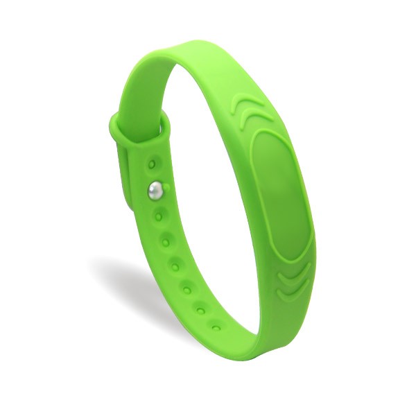 Bracelet RFID en silicone GYM pour piscines Bracelet intelligent NFC/RFID