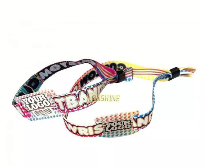 Bracelet en polyester RFID pour billet de transport