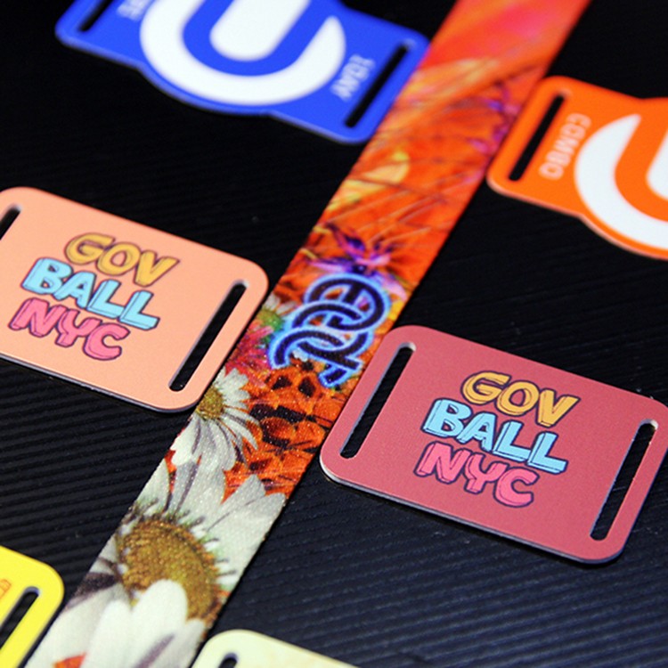 Bracelet en polyester RFID pour billet de transport