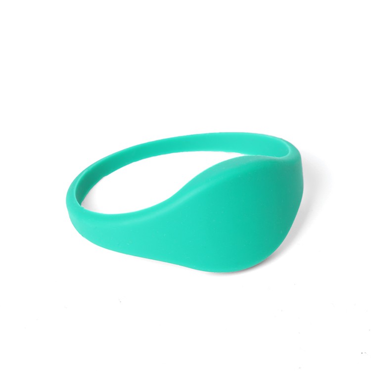 Bracelets de proximité intelligents personnalisés en gros, contrôle d'accès, bracelet RFID en silicone souple