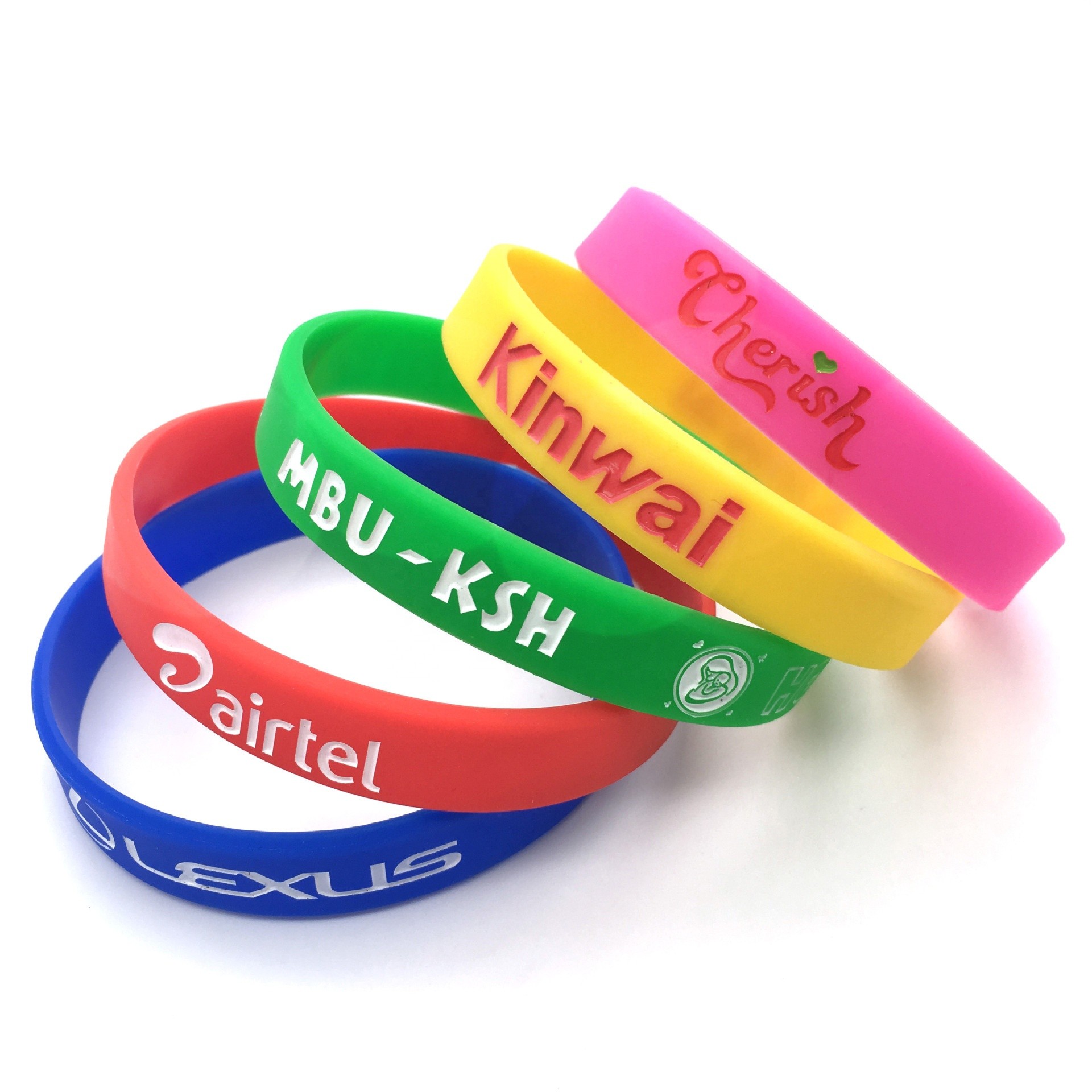 Bracelets en silicone personnalisés, créez vos propres bracelets en caoutchouc avec message ou logo, bracelet personnalisé de haute qualité