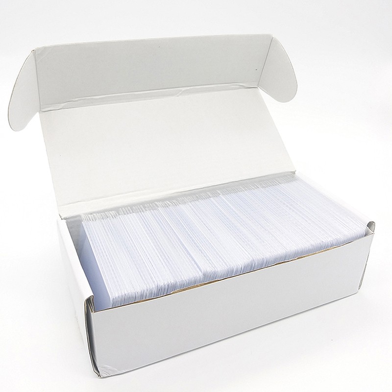 Carte d'identité de contrôle d'accès sans contact en gros, puce 125 kHz TK4100, carte RFID de proximité vierge en PVC intelligente
