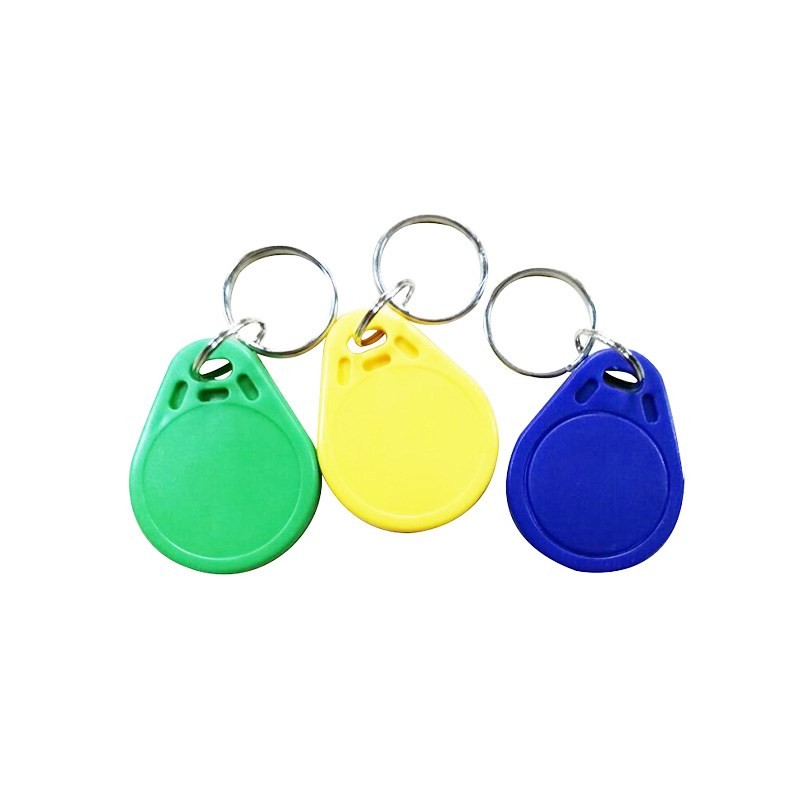 Porte-clés RFID de proximité programmable EM4305 125 kHz ABS UID étanche pour le contrôle d'accès