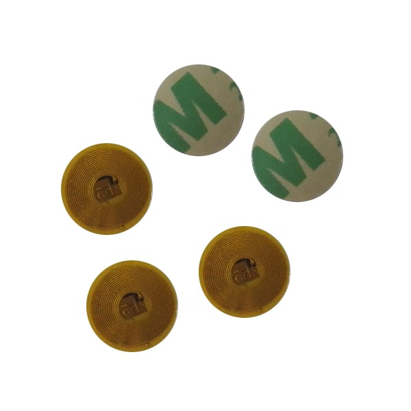 Étiquette RFID FPC programmable 5 mm, mini-clou intelligent réinscriptible NTAG 213, micro-puce autocollante en métal, étiquette NFC bon marché