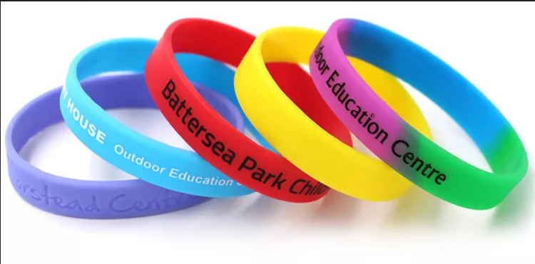 Bracelet personnalisé en silicone