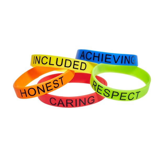 Bracelet personnalisé en silicone