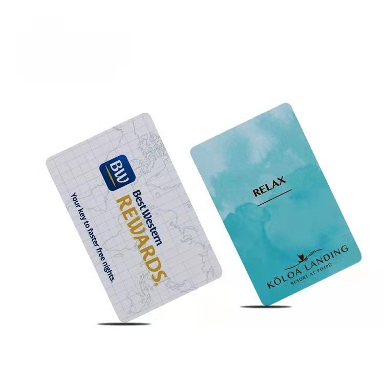 Carte-clé RFID PVC pour chambre d'hôtel à vendre