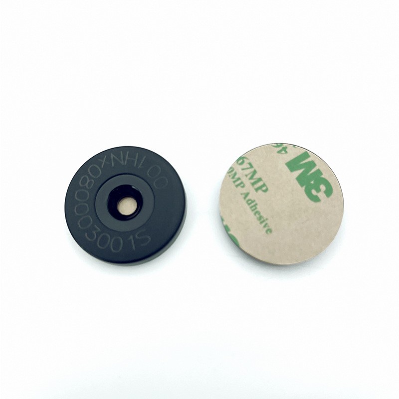 Étiquette de patrouille extérieure ronde anti-métal ABS RFID NFC