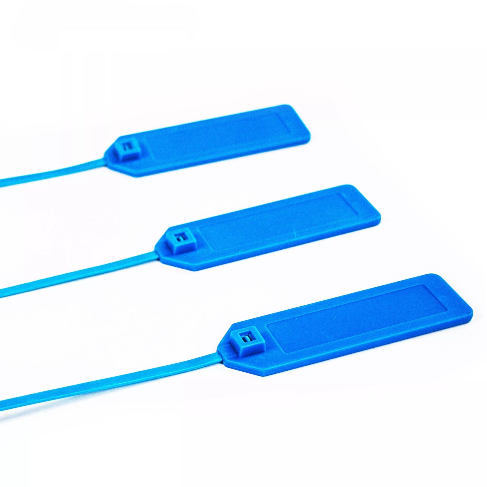 Étiquette de serrage de câble en nylon à fermeture éclair en plastique RFID autobloquante imprimée personnalisée avec étiquette