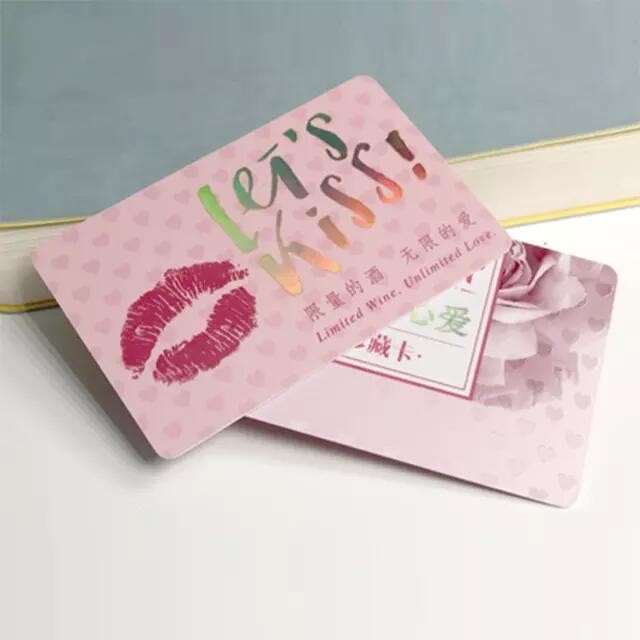 Impression de cartes de membre en plastique écologiques PET/PVC Carte d'identité de fidélité Carte-cadeau en PVC