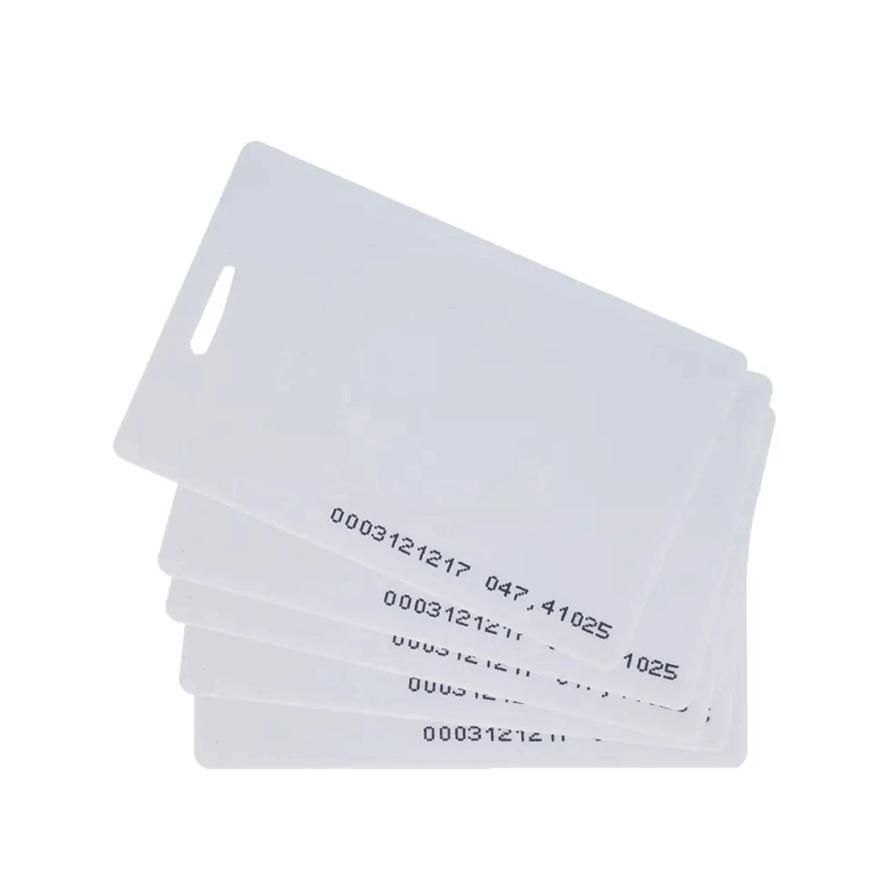 Carte de contrôle d'accès de proximité RFID 125 kHz ABS à clapet