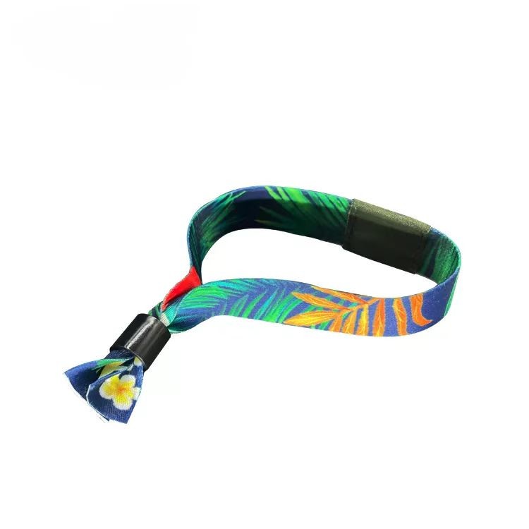 Bracelet en tissu tissé RFID de qualité supérieure