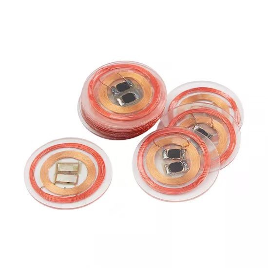 Étiquette RFID NFC ronde en plastique à impression personnalisée