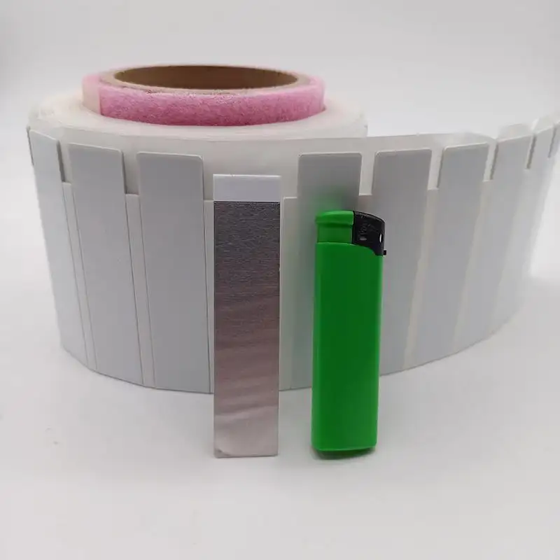 Étiquette autocollante anti-métal imprimable UHF RFID souple et flexible sur métal
