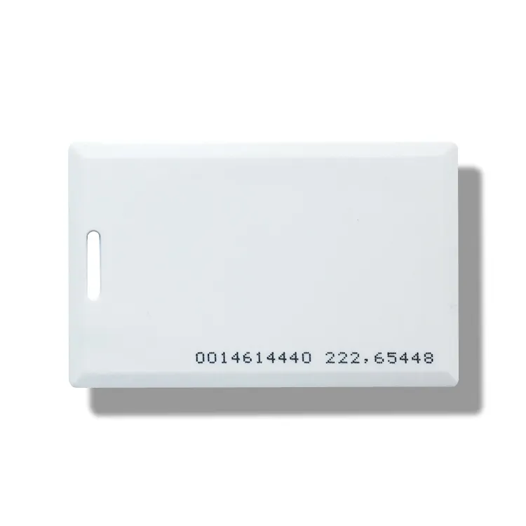 Carte de proximité RFID sans contact à puce mango tk28 tk4100 de contrôle d'accès à clapet 125 kHz