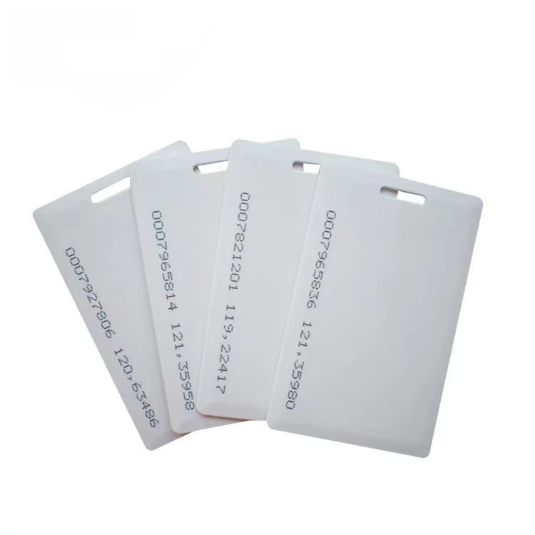 Carte de proximité RFID sans contact à puce mango tk28 tk4100 de contrôle d'accès à clapet 125 kHz