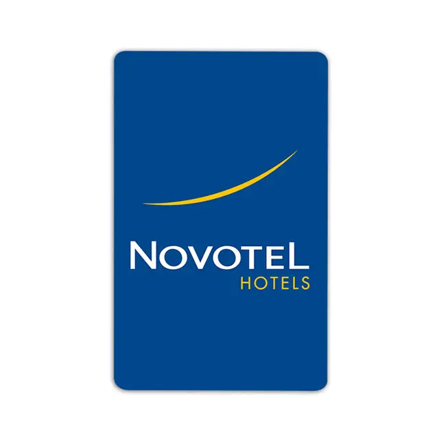 Carte RFID MF EV2 1k 4K Puce d'hôtel Carte de contrôle d'accès à clé RFID Carte PVC