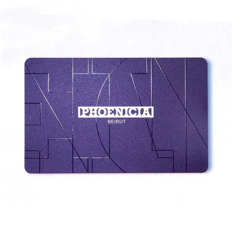 Carte RFID MF EV2 1k 4K Puce d'hôtel Carte de contrôle d'accès à clé RFID Carte PVC