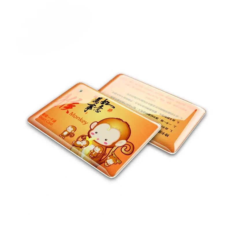 Carte époxy intelligente RFID réinscriptible 13,56 MHz NFC 1k, cartes époxy pour hôtel