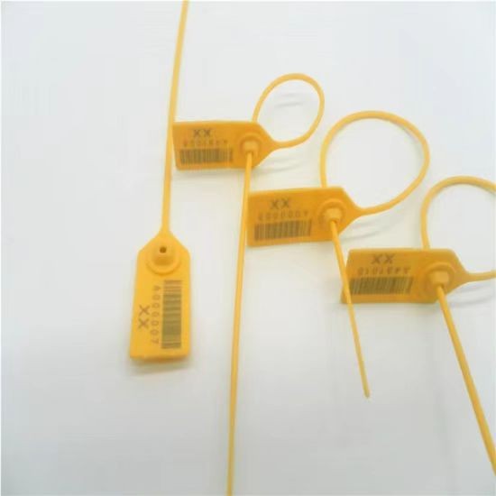 Câble RFID UHF autobloquant en nylon robuste avec étiquette de fermeture à glissière