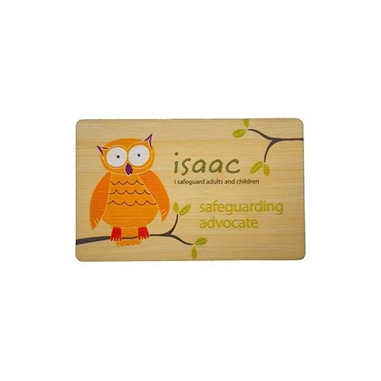 Carte NFC en bois avec logo personnalisé, gravure RFID, carte de visite en bois de bambou