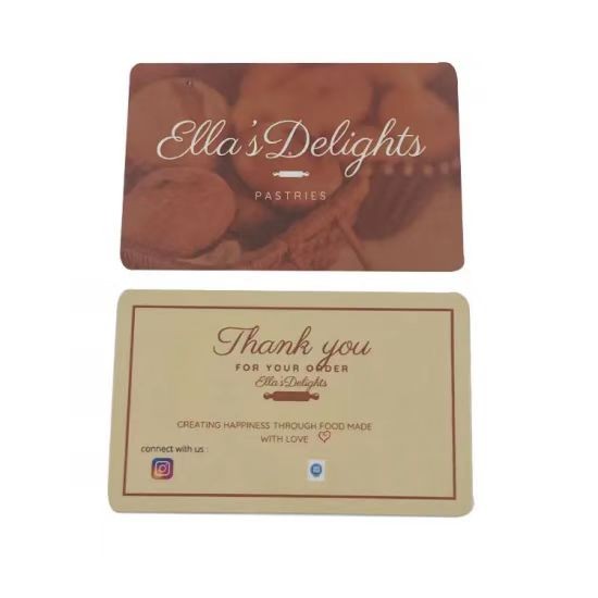 Cartes-cadeaux personnalisées en plastique PVC CR80 à impression personnalisée