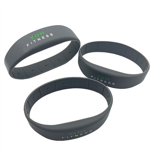 Bracelet en silicone avec logo personnalisé, bracelets en caoutchouc