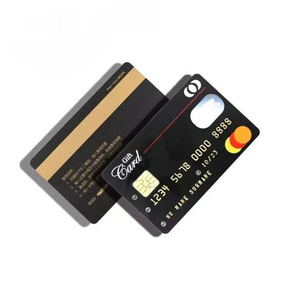 Carte à bande magnétique HICO personnalisée