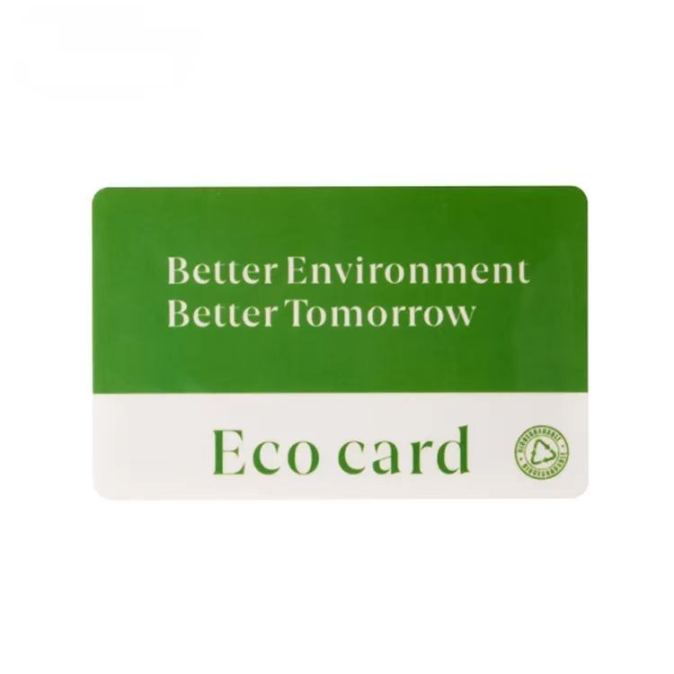 Cartes biodégradables recyclées et respectueuses de l'environnement