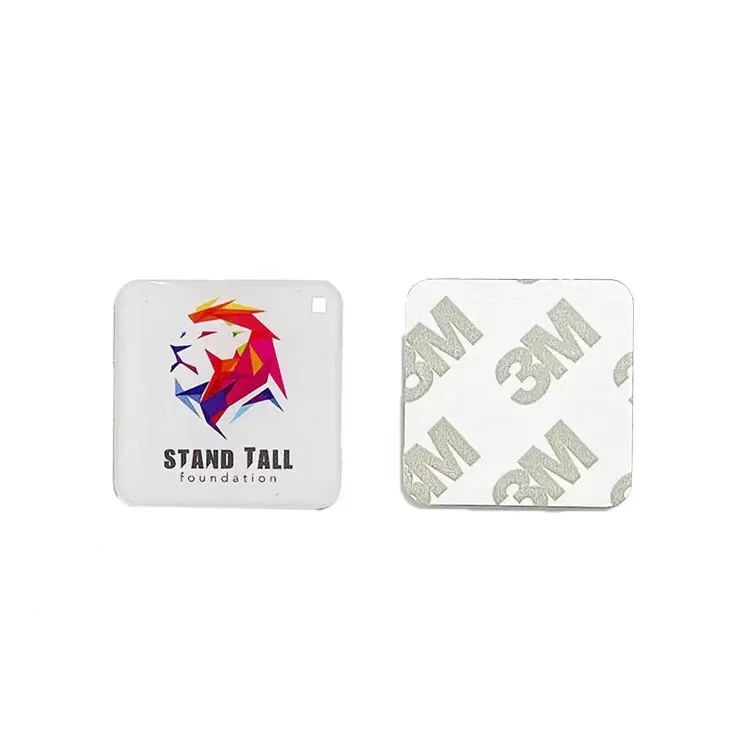 Étiquettes NFC époxy étanches de diamètre 25/30 mm, autocollants de partage sur les réseaux sociaux, autocollants pour téléphones portables