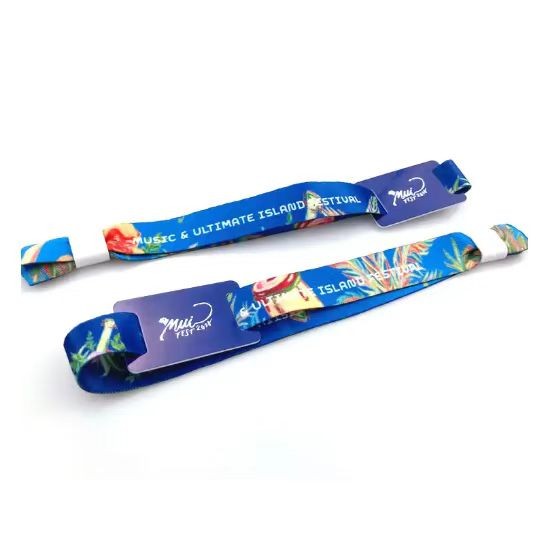 Bracelet passif réglable pour festival, bracelet intelligent NFC RFID en tissu