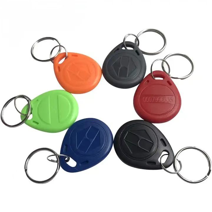 Porte-clés RFID réinscriptibles Carte d'accès ABS