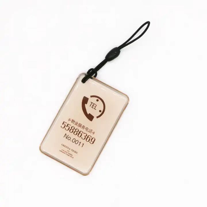Carte NFC époxy Ntag 213 anti-métal RFID