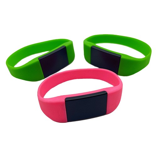 Bracelet en silicone RFID étanche 125 kHz, nouveau design, pour piscine