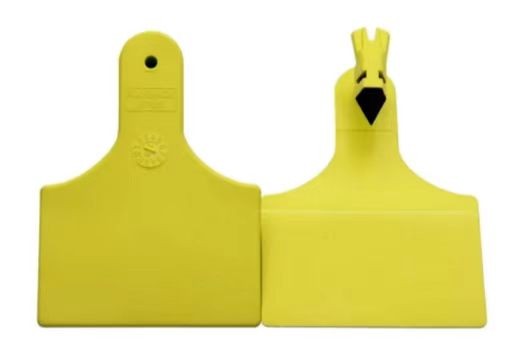 Étiquette d'oreille UHF RF longue portée personnalisée pour vache/porc/mouton/bétail