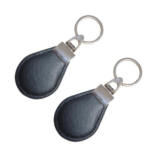 Porte-clés RFID en cuir avec impression de logo