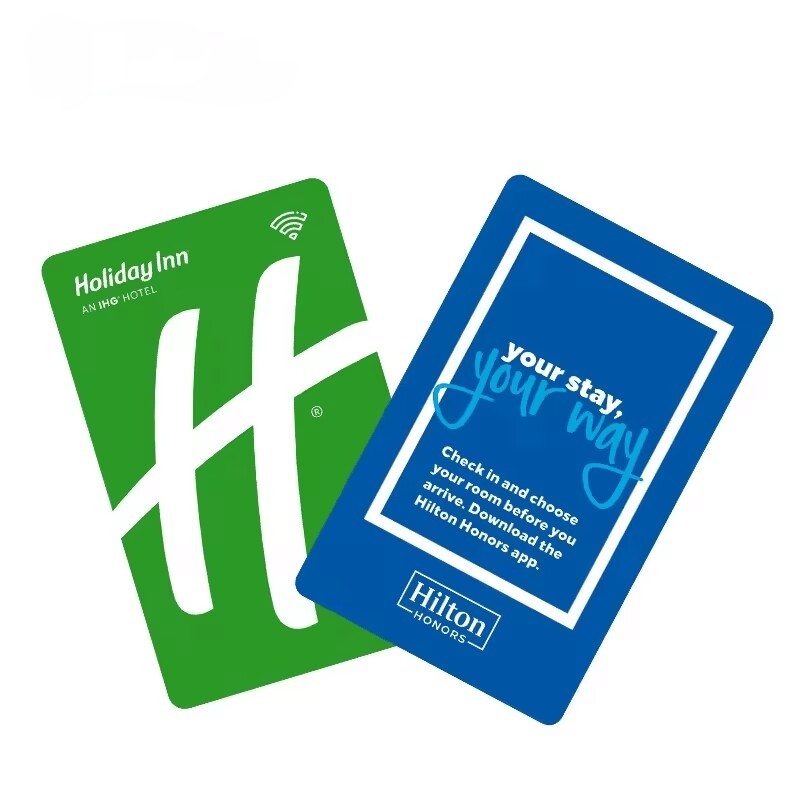 Impression personnalisée de cartes-clés d'hôtel RFID