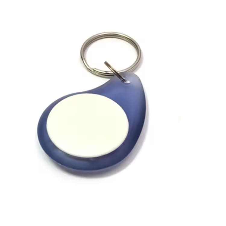 Porte-clés de proximité 13,56 MHz F08 ABS RFID pour contrôle d'accès
